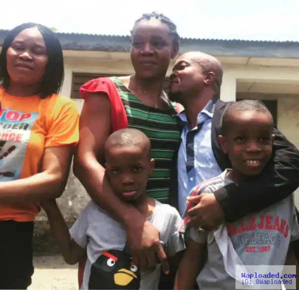 Woman whose husband inflicted deep cut on her reconciles with him (photos)